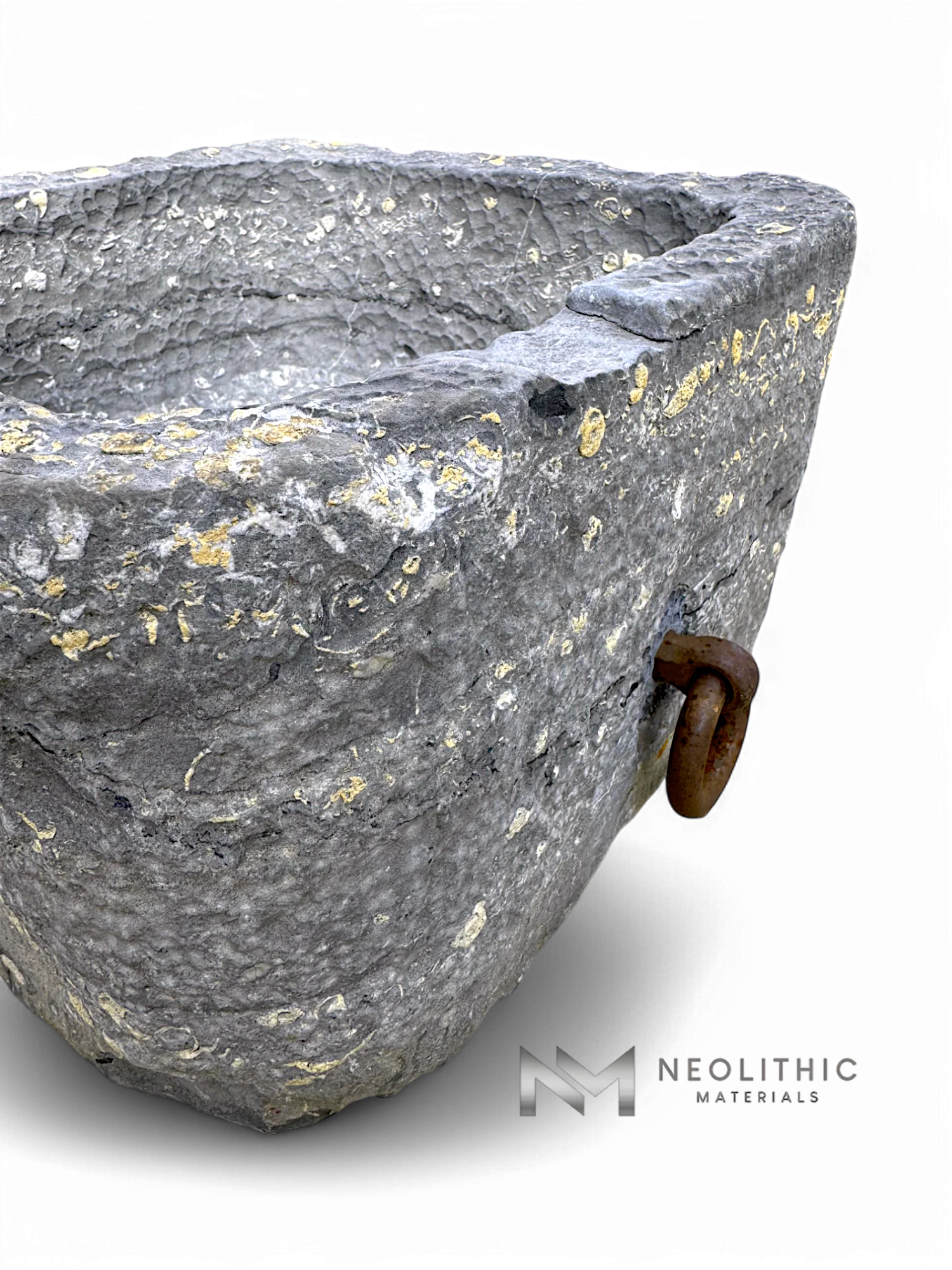 Antique Belgian Bluestone Sink - Image 12